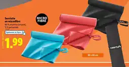 Lidl CRIVIT Serviette en microfibre offre