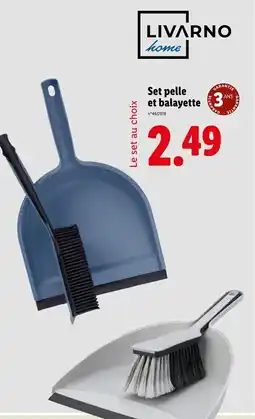 Lidl LIVARNO HOME Set pelle et balayette offre