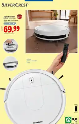 Lidl SILVERCREST Aspirateur robot offre