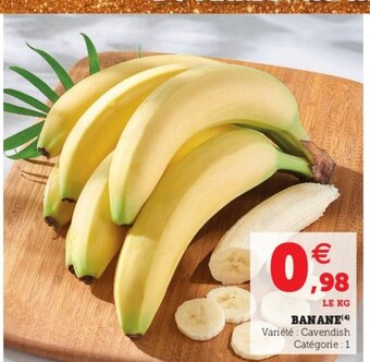 Hyper U Banane offre