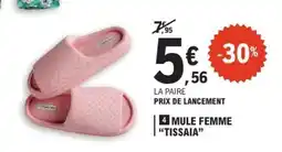 E.Leclerc MULE FEMME 'TISSAIA' offre