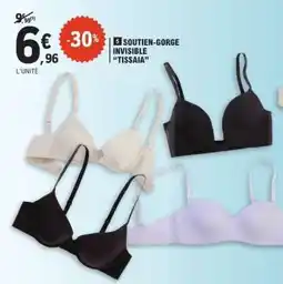E.Leclerc Soutien-gorge invisible 'Tissaia' offre