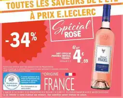 E.Leclerc AOP Côtes de Provence Impérial 'Pradel' offre