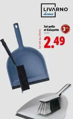 Lidl Set pelle et balayette offre