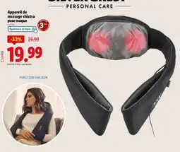 Lidl Appareil de massage shiatsu pour nuque offre