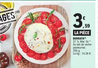 E.Leclerc Burrata offre