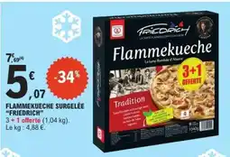 E.Leclerc FLAMMEKUECHE SURGELÉE “FRIEDRICH” offre