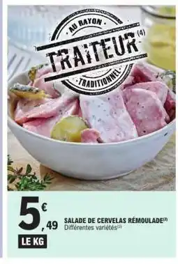 E.Leclerc SALADE DE CERVELAS RÉMOULADE offre