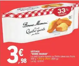 E.Leclerc Gateaux Bonne Maman offre