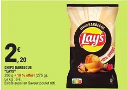 E.Leclerc Chips Barbecue Lay's offre