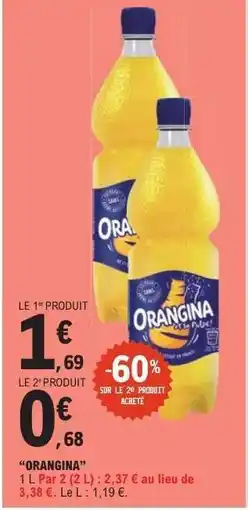 E.Leclerc ORANGINA offre