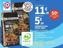 E.Leclerc Charbon de Bois 'Beaux Jours' offre