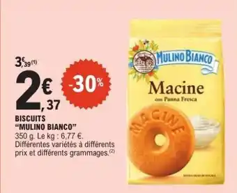E.Leclerc BISCUITS “MULINO BIANCO” offre