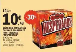 E.Leclerc Desperados Red offre