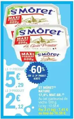 E.Leclerc ST MÔRET NATURE offre