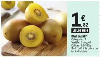 E.Leclerc Kiwi jaune offre