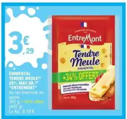 E.Leclerc Emmental Tendre Meule offre