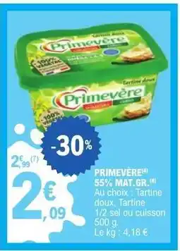 E.Leclerc PRIMEVÈRE offre