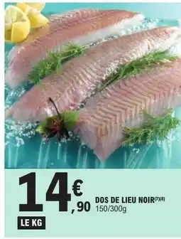 E.Leclerc DOS DE LIEU NOIR offre