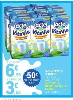 E.Leclerc Lait Vita'Vie offre