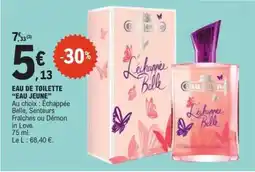 E.Leclerc Eau de Toilette EAU JEUNE offre