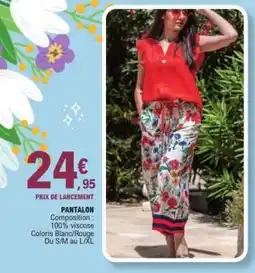 E.Leclerc Pantalon offre