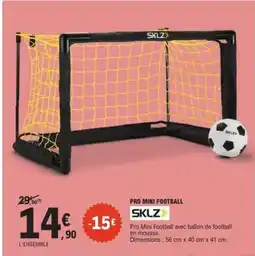 E.Leclerc PRO MINI FOOTBALL offre