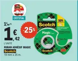 E.Leclerc RUBAN ADHÉSIF MAGIC offre