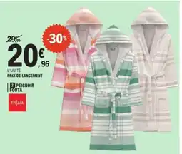 E.Leclerc Peignoir Fouta offre
