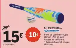E.Leclerc KIT DE BASEBALL offre