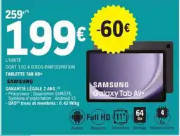 E.Leclerc TABLETTE TAB A9 offre