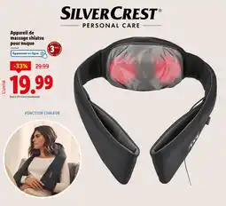 Lidl SilverCrest Appareil de massage shiatsu pour nuque offre