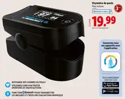 Lidl Oxymètre de pouls offre