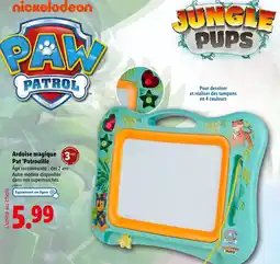 Lidl NICKELODEEN Ardoise magique Pat 'Patrouille offre