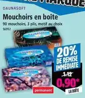Norma Daunasoft - mouchoirs en boîte offre