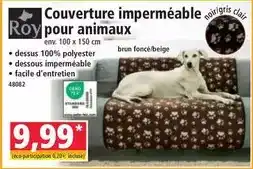 Norma Roy - couverture impermeable pour animaux offre
