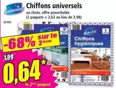 Norma Chiffons universels offre