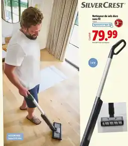 Lidl SILVERCREST Nettoyeur de sols durs sans fil offre