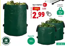 Lidl Sacs à végétaux offre