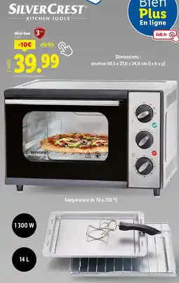 Lidl SILVERCREST Mini-four offre