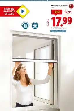 Lidl Moustiquaire de fenêtre* offre