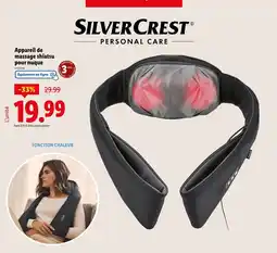 Lidl SILVERCREST Appareil de massage shiatsu pour nuque offre