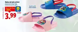 Lidl Mules de bain enfant offre