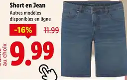 Lidl Short en Jean offre