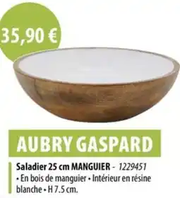Cuisine Plaisir Saladier 25 cm manguier offre