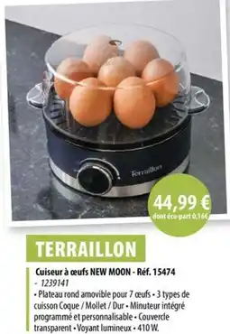 Cuisine Plaisir TERRAILLON Cuiseur à œufs new moon offre