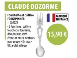 Cuisine Plaisir Fourchette et cuillère forkspinner offre