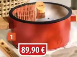 Cuisine Plaisir OGOLIVING Gamme ector Faitout 24 cm Paprika offre
