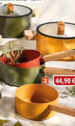 Cuisine Plaisir OGOLIVING Gamme ector Casserole 20 cm Kaki offre
