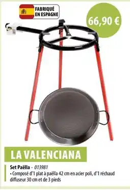 Cuisine Plaisir LA VALENCIANA Set Paëlla offre